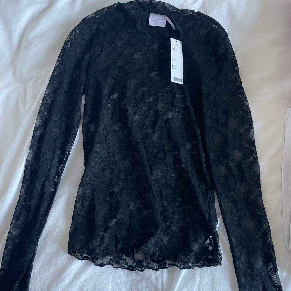 Urban Outfitters sheer lace top